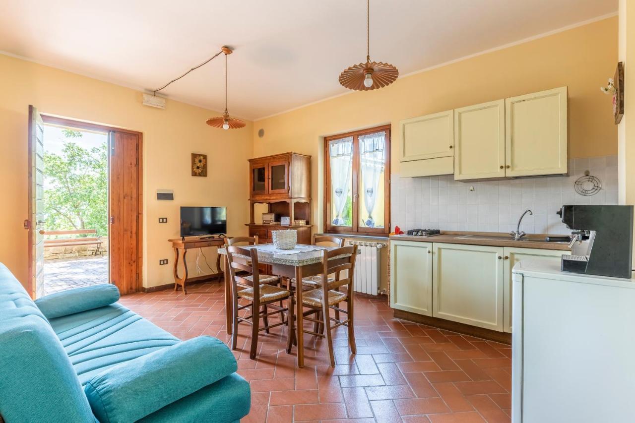 Abadia Farneto Villa Gubbio Bagian luar foto