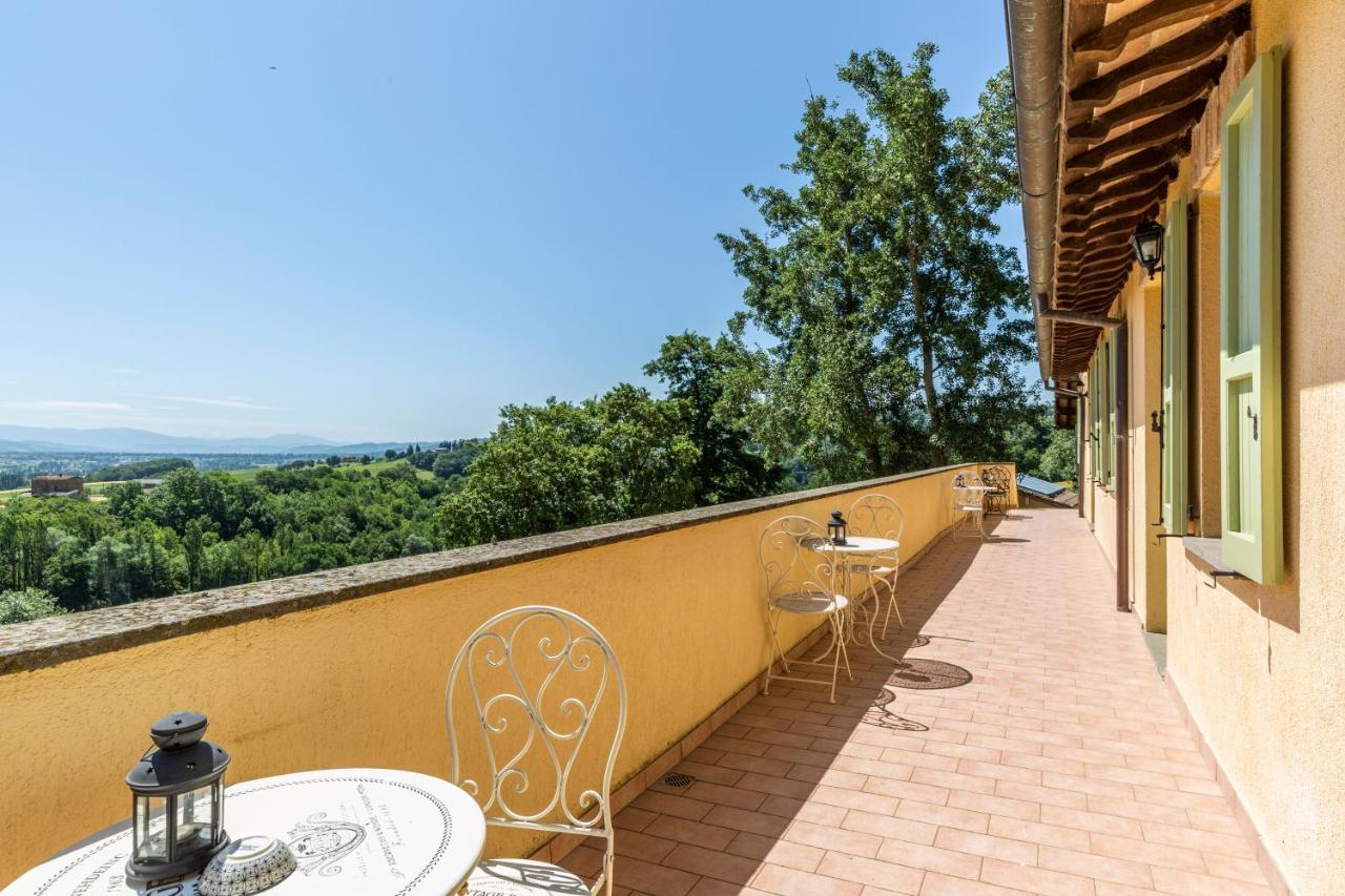 Abadia Farneto Villa Gubbio Bagian luar foto